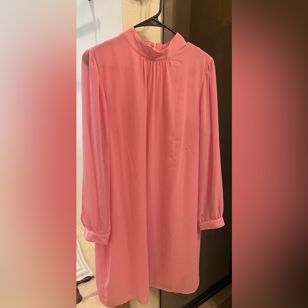 Pink, J Crew Factory dress! Size 10